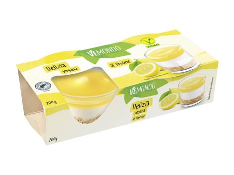 Delizia vegana al limone