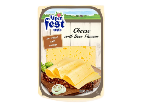 Specialità al formaggio al gusto di birra