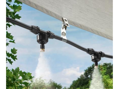 Sistema di irrigazione e raffreddamento a nebulizzazione