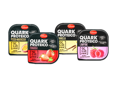 Quark proteico alla frutta