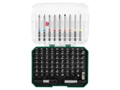 Set bit, 71 pezzi o bit e chiavi a bussola, 56 pezzi