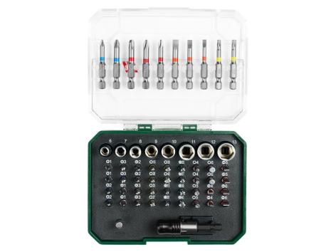 Set bit, 71 pezzi o bit e chiavi a bussola, 56 pezzi