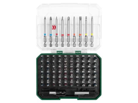 Set bit, 71 pezzi o bit e chiavi a bussola, 56 pezzi