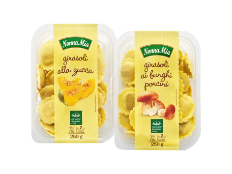 Girasoli alla zucca o Girasoli ai funghi porcini