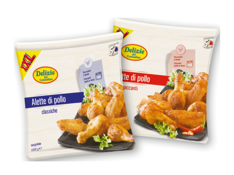 Alette di pollo marinate XXL