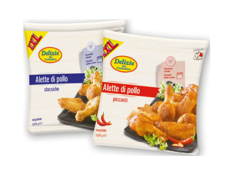 Alette di pollo marinate XXL