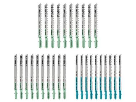 Set lame per seghetto a pendolo, 30 pezzi