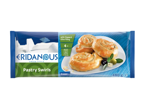 Girelle con ripieno al formaggio e olive