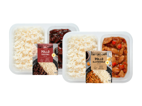 Pollo teriyaki o alle mandorle