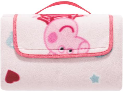Coperta per pic-nic "Paw Patrol, Peppa Pig, Jurassic World", 125x160 cm