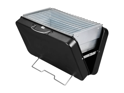 Barbecue a carbonella in valigia