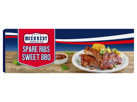 Costine di maiale in salsa BBQ