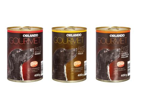 Patè per cani in lattina