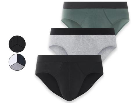 Slip da uomo, 3 pezzi