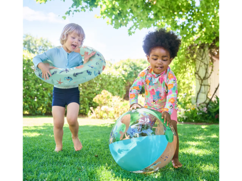 Pallone da spiaggia, materassino o salvagente per bambini