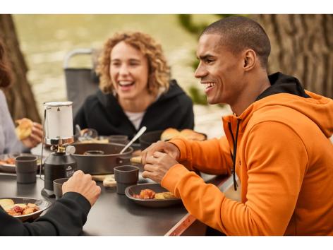 Set stoviglie da campeggio, 33 pezzi