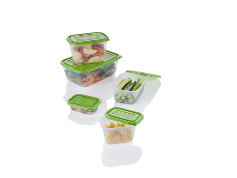 Set contenitori salvafreschezza, 17 pezzi