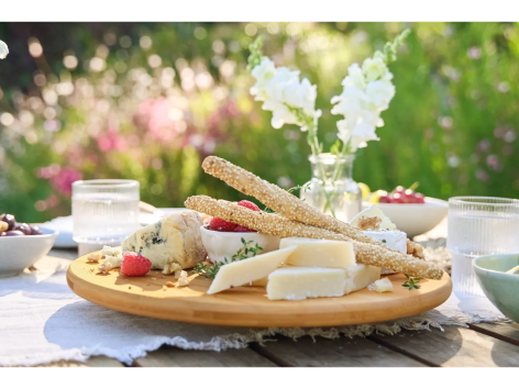 Tagliere, vassoio o piatto girevole in bambù