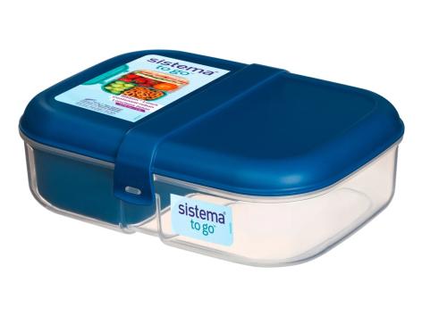 Portapranzo, contenitore con borraccia o borraccia, 2 pezzi