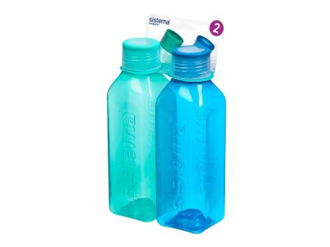 Portapranzo, contenitore con borraccia o borraccia, 2 pezzi