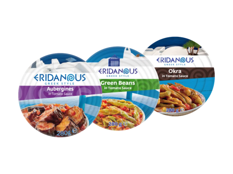 Fagioli o melanzane o gombi in salsa di pomodoro