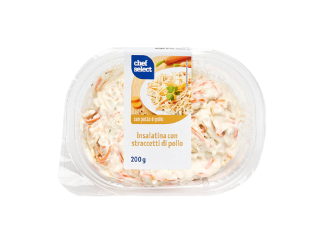 Insalatina con straccetti di pollo