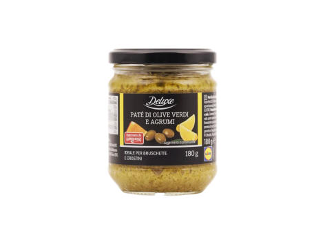 Paté di olive verdi e agrumi