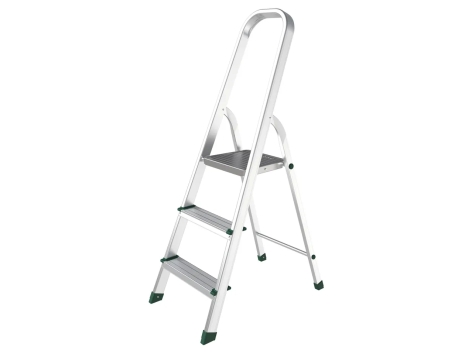 Scala in alluminio a 3 gradini