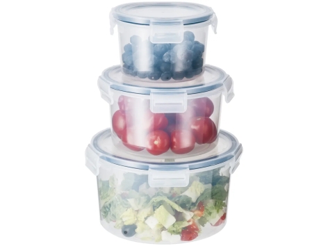 Set contenitori salvafreschezza, 3 pezzi