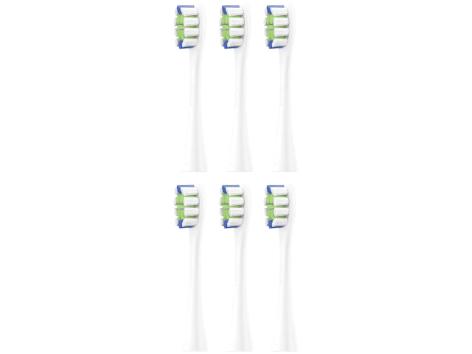 Testine di ricambio per spazzolino elettrico, 6 pezzi