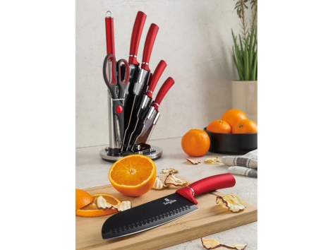 Set coltelli con tagliere, 6 pezzi