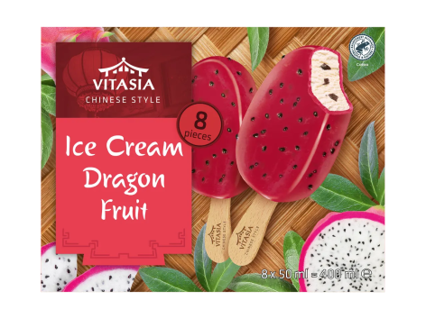 Stecco gelato al gusto dragon fruit