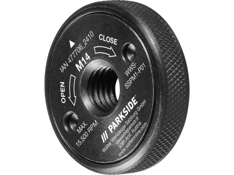 Mole da taglio, 25 pezzi o dado a serraggio per smerigliatrice angolare