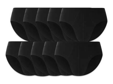 Slip da uomo, 10 pezzi