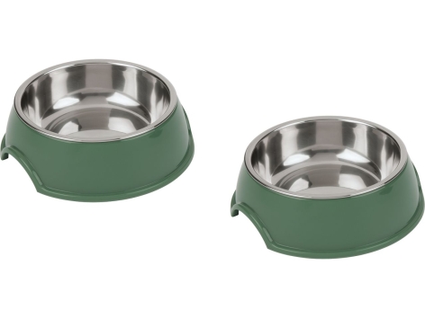 Ciotola per animali, 1 o 2 pezzi, tappetino sottociotola o tappetino per cibo