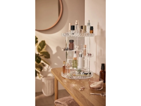 Organizer girevole porta cosmetici