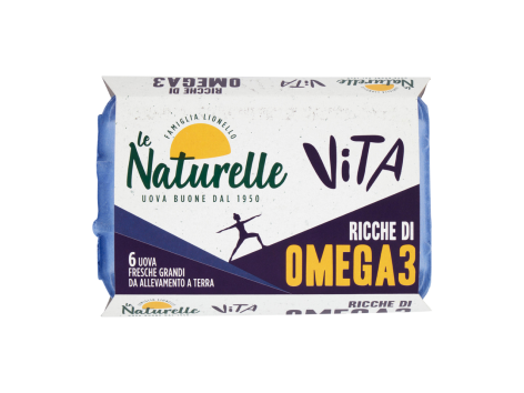 6 uova ricche di Omega 3