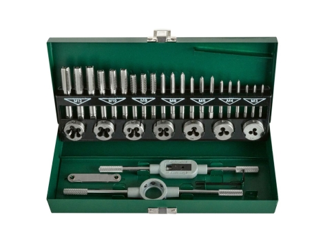 Set maschi e filiere, 32 pezzi