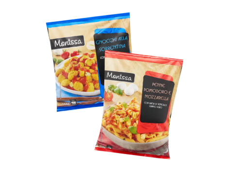 Penne pomodoro e mozzarella o gnocchi alla sorrentina