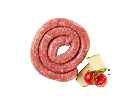 Luganega di suino con speck