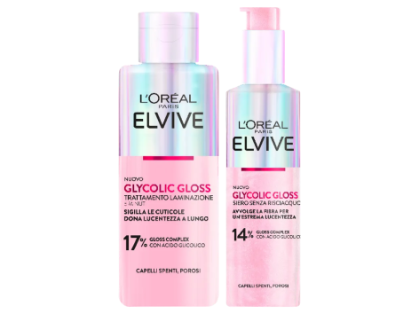 Elvive Glycolic Gloss Siero o trattamento laminazione