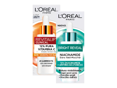 Clinical Siero Vitamina C o Bright Reveal Anti macchie