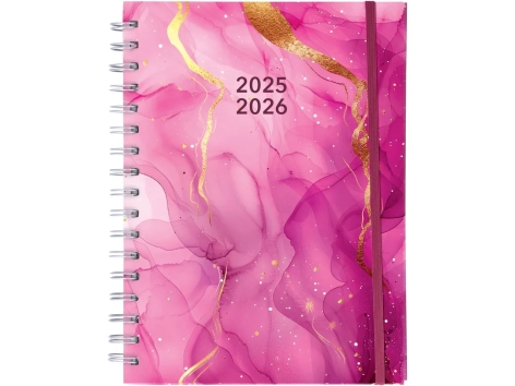 Agenda, diario scolastico o quaderno a spirale