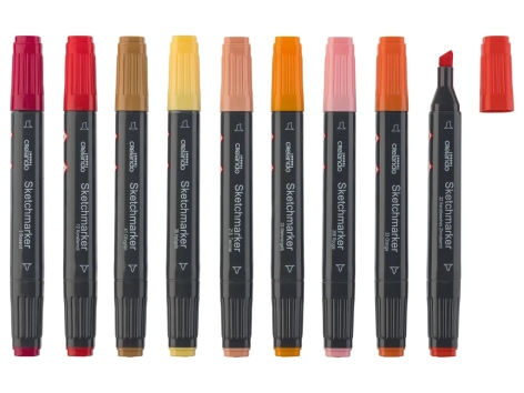 Pennarelli a doppia punta, 36 pezzi