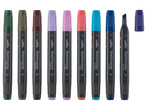 Pennarelli a doppia punta, 36 pezzi