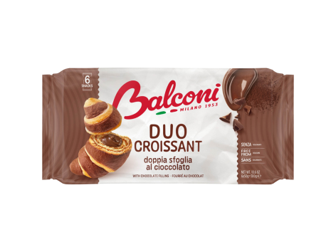 Croissant duo cioccolato