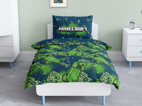 Parure copripiumino da bambino “Minecraft”