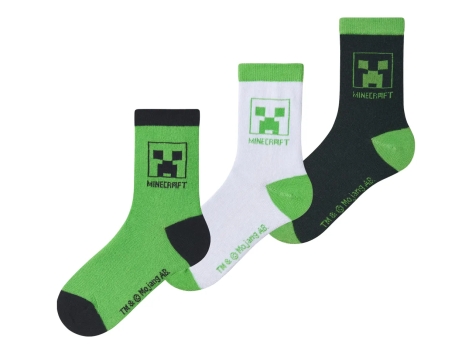 Calze da bambino “Minecraft”, 3 paia