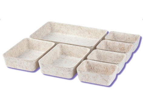 Set organizer in feltro, 7 pezzi