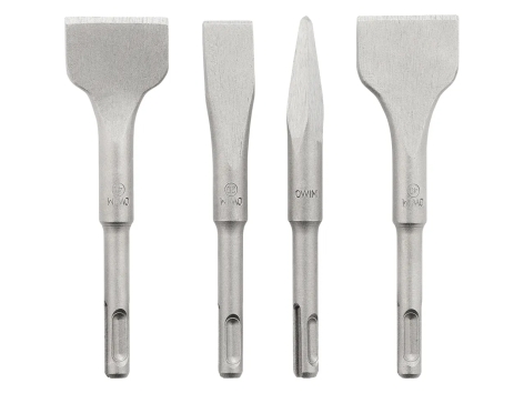 Set punte o scalpelli per trapano a percussione